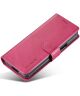 LC.IMEEKE Samsung Galaxy Z Fold 5 Hoesje Portemonnee Book Case Rood