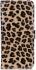 Nokia C32 Hoesje Portemonnee Book Case Luipaard Print afbeelding 1