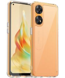 Oppo Reno8 T Hoesje Acryl Back Cover Transparant