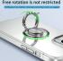 Apple iPhone 15 Plus Hoesje met Magnetische Kickstand Ring Transparant afbeelding 4