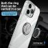 Apple iPhone 15 Plus Hoesje met Magnetische Kickstand Ring Transparant afbeelding 5