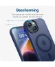 Apple iPhone 11 Hoesje met MagSafe Back Cover Matte Blauw