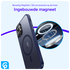 Apple iPhone 11 Hoesje met MagSafe Back Cover Matte Blauw afbeelding 5