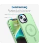 Apple iPhone 11 Hoesje met MagSafe Back Cover Matte Groen