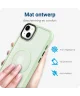 Apple iPhone 11 Hoesje met MagSafe Back Cover Matte Groen