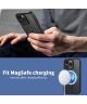 Apple iPhone 13 Pro Hoesje met MagSafe Back Cover Matte Zwart