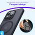 Apple iPhone 13 Pro Hoesje met MagSafe Back Cover Matte Zwart afbeelding 5