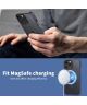 Apple iPhone 13 Pro Hoesje met MagSafe Back Cover Matte Blauw