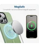 Apple iPhone 13 Pro Hoesje met MagSafe Back Cover Matte Groen