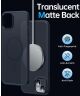 Apple iPhone 14 Hoesje met MagSafe Back Cover Matte Zwart