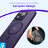 Apple iPhone 14 Pro Hoesje met MagSafe Back Cover Matte Paars afbeelding 6
