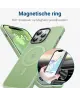 Apple iPhone 14 Pro Max Hoesje met MagSafe Back Cover Matte Groen