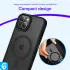 Apple iPhone 15 Plus Hoesje met MagSafe Back Cover Matte Zwart afbeelding 5