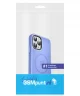 iPhone 15 Pro Max Hoesje met MagSafe Back Cover Matte Donker Blauw