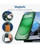 iPhone 15 Pro Max Hoesje met MagSafe Back Cover Matte Midnight Green