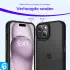 Apple iPhone 15 Hoesje Back Cover Matte Zwart afbeelding 4