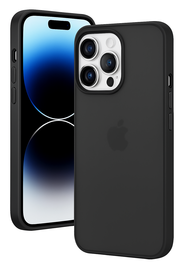 Apple iPhone 15 Pro Hoesje Back Cover Matte Zwart