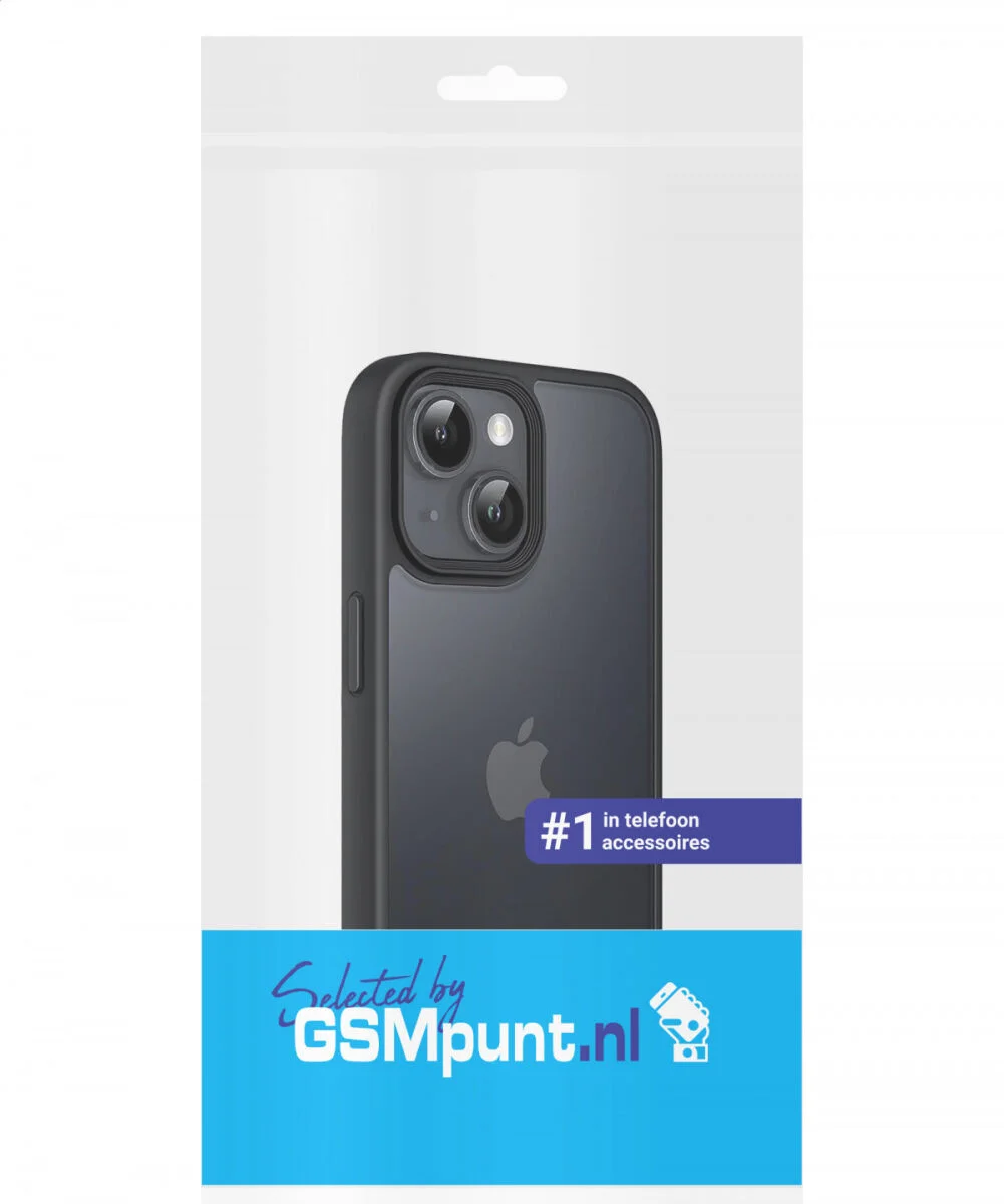 Apple iPhone 15 Pro Max Hoesje Back Cover Matte Paars afbeelding 5