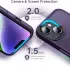 Apple iPhone 15 Pro Max Hoesje Back Cover Matte Paars afbeelding 3