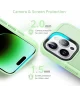 Apple iPhone 15 Pro Max Hoesje Back Cover Matte Groen