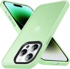 Apple iPhone 15 Pro Max Hoesje Back Cover Matte Groen