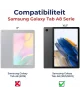 Samsung Galaxy Tab A8 Hoes met Screen Protector en Handriem Groen