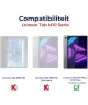 Lenovo Tab M10 Plus / FHD Plus Hoes met Screen Protector Rood