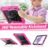 Samsung Galaxy Tab S8+ S7+ / S7 FE Hoes met Screen Protector en Handriem Roze afbeelding 6
