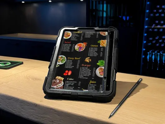 Apple iPad Pro 12.9 Hoes met Screen Protector en Handriem Rood afbeelding 7