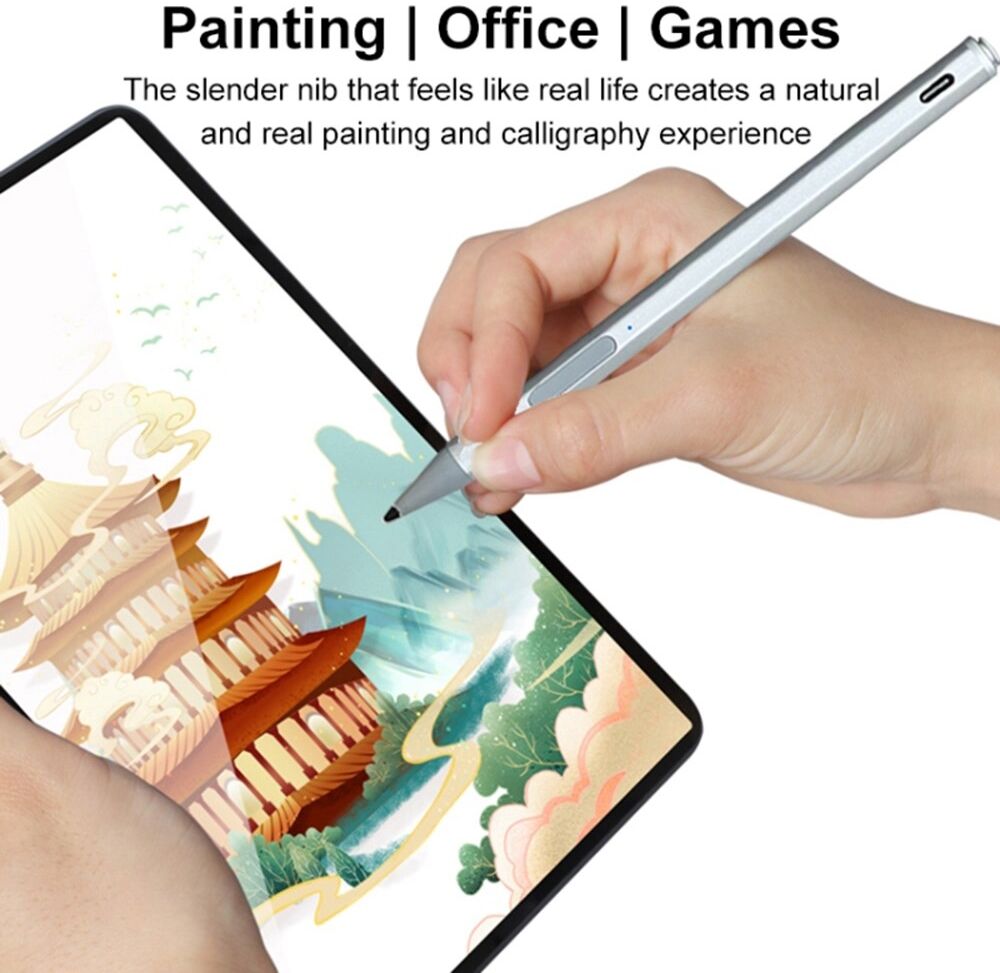 WR19 USB-C Actieve Stylus Pen Voor Microsoft Surface Met Palm Rejectie afbeelding 3