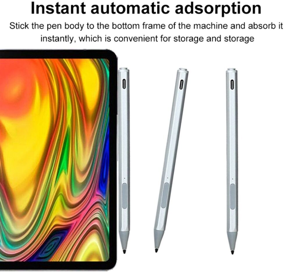 WR19 USB-C Actieve Stylus Pen Voor Microsoft Surface Met Palm Rejectie afbeelding 5