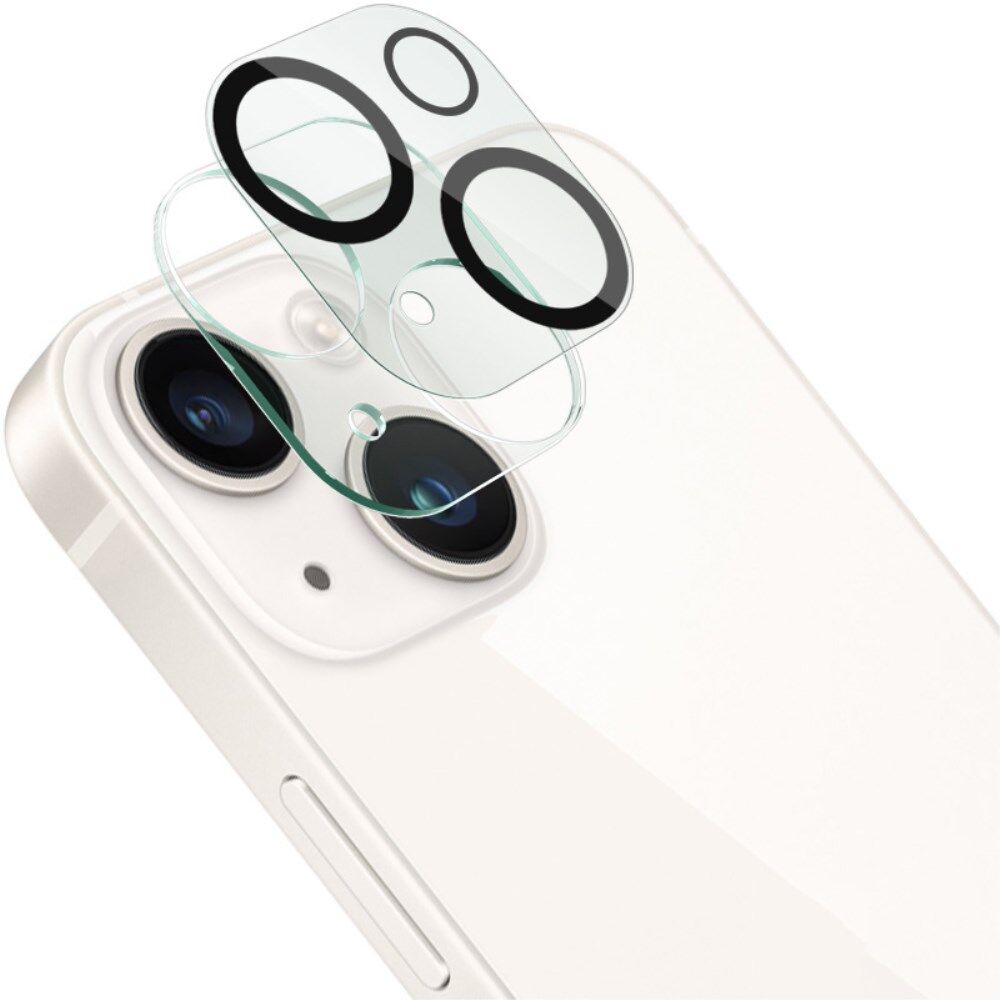 Imak Apple iPhone 15 / 15 Plus Camera Lens Protector + Lens Cap Clear afbeelding 2
