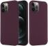 Apple iPhone 15 Pro Max Hoesje MagSafe Dun Silicone Bordeaux afbeelding 3