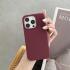 Apple iPhone 15 Pro Max Hoesje MagSafe Dun Silicone Bordeaux afbeelding 6