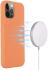 Apple iPhone 15 Pro Max Hoesje MagSafe Dun Silicone Oranje afbeelding 2