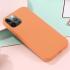 Apple iPhone 15 Pro Max Hoesje MagSafe Dun Silicone Oranje afbeelding 7
