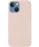 Apple iPhone 15 Plus Hoesje met MagSafe Siliconen Back Cover Roze