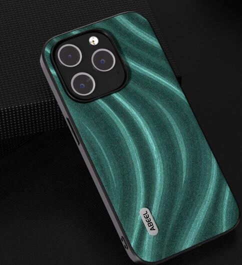 ABEEL Milky Way Apple iPhone 15 Pro Max Hoesje Back Cover Groen afbeelding 2