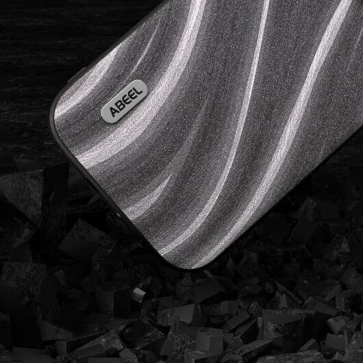 ABEEL Milky Way Apple iPhone 15 Pro Hoesje Back Cover Grijs afbeelding 3