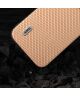 ABEEL Carbon Fiber Apple iPhone 15 Pro Hoesje Back Cover Geel