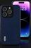 ABEEL Carbon Fiber Apple iPhone 15 Pro Hoesje Back Cover Blauw afbeelding 4