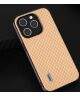ABEEL Carbon Apple iPhone 15 Pro Max Hoesje Back Cover Geel