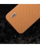 ABEEL Carbon Apple iPhone 15 Pro Max Hoesje Back Cover Lichtbruin