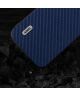 ABEEL Carbon Apple iPhone 15 Pro Max Hoesje Back Cover Blauw