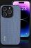 ABEEL Carbon Apple iPhone 15 Pro Max Hoesje Back Cover Lichtblauw afbeelding 4