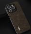 ABEEL Litchi Apple iPhone 15 Pro Max Hoesje Back Cover Khaki afbeelding 3
