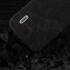 ABEEL Litchi Apple iPhone 15 Pro Max Hoesje Back Cover Zwart afbeelding 4