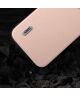 ABEEL Litchi Apple iPhone 15 Pro Hoesje Leer Back Cover Roze