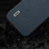 ABEEL Frosted Apple iPhone 15 Pro Hoesje Leer Back Cover Blauw afbeelding 3