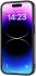 ABEEL Ostrich Apple iPhone 15 Hoesje Leer Back Cover Blauw afbeelding 2